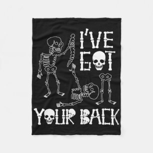 Halloween Skeletons har Har din Ck Costume Manar W Fleecefilt