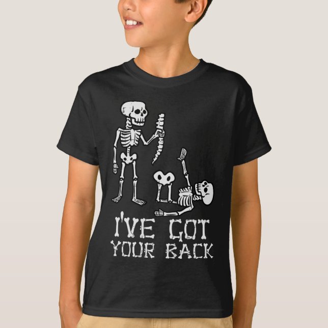 Halloween Skeletons har Har din Ck Costume Manar W T Shirt (Framsida)