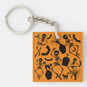 Halloween Skeletons Macabre Dance