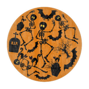 Halloween Skeletons Macabre Dance