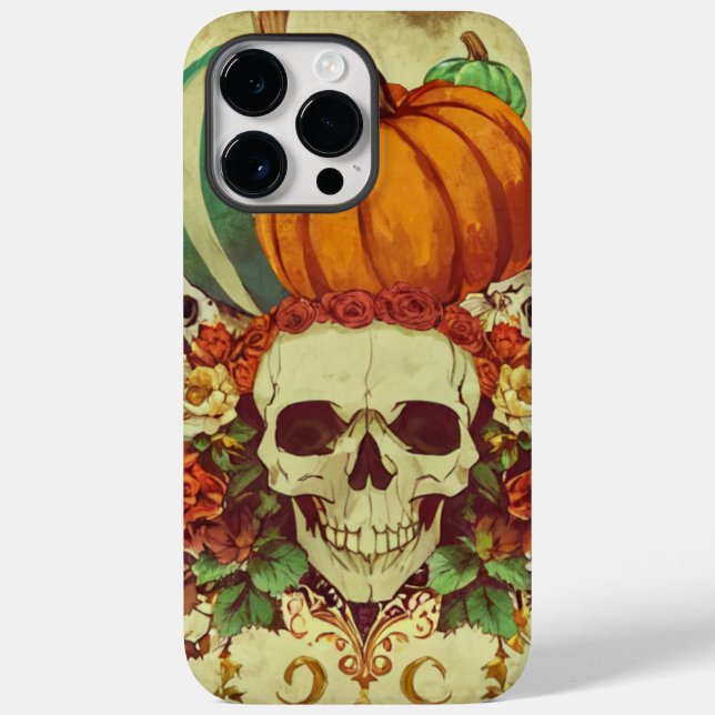 Halloween/skelett/fall/pumpkin iPhone/iPad-fall (Baksida)