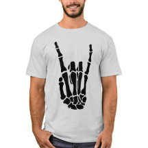 Halloween skelett hand Unisex T-shirt