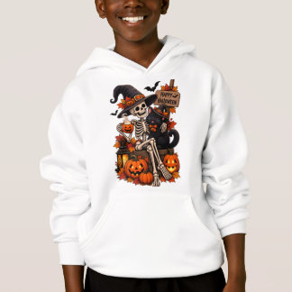 Halloween Skelett Hoodie T Shirt