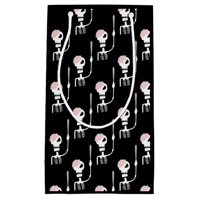 Halloween-skelett med svärd (Framsidan)