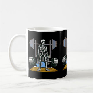Halloween skelett regeringsbyrådlift Roligt Kaffemugg