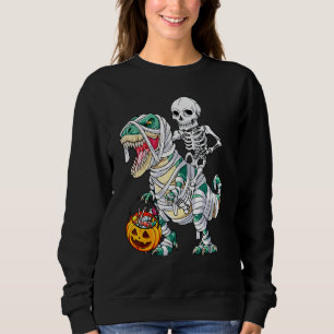 Halloween skelett rider Mummy Rex Dinosaur Barn T Shirt