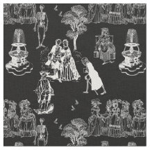 halloween skelett toile rococo antique skalle