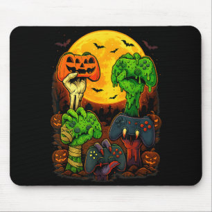 Halloween skelett zombie-mumie spelkontroll  musmatta
