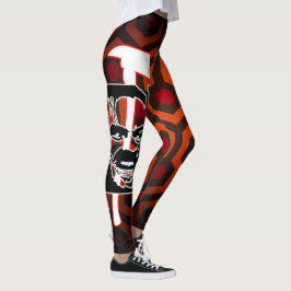 Halloween sken 101 leggings
