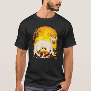 Halloween-skirt för boys Kids Brow Cat Mummy Pump T Shirt