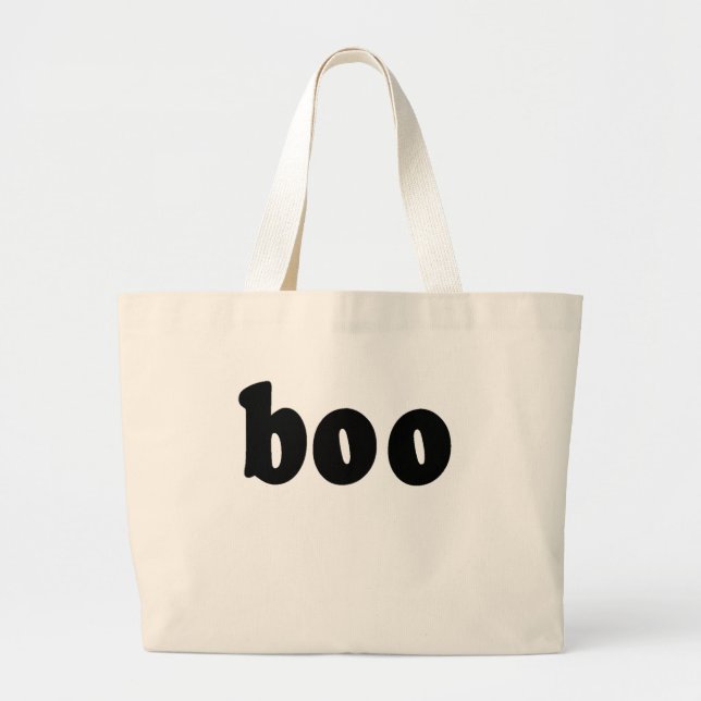 Halloween skjorta som något att säga BUAR Jumbo Tygkasse (Framsidan)