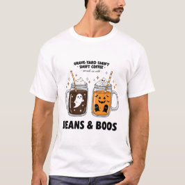 halloween-skjorta, söt spökt-shirt, konstig hallsk t shirt