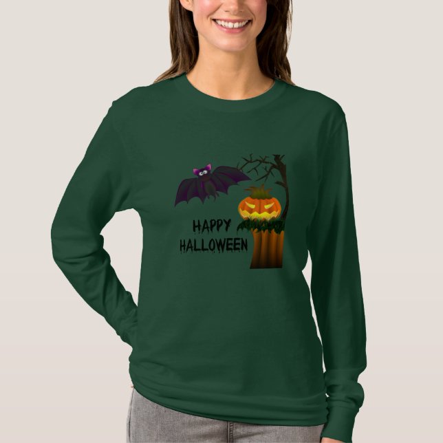 Halloween skjorta tee shirt (Framsida)