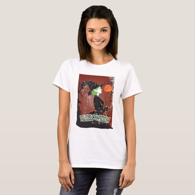 Halloween-skjortor Tee (Hel framsida)