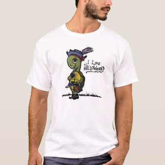 Halloween sköldpaddaskjorta t-shirt