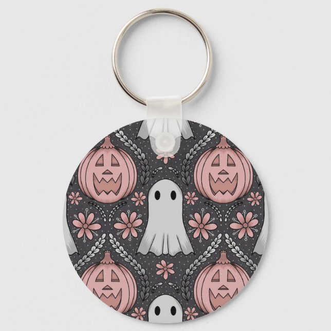 Halloween-skönhet  nyckelring (Framsida)