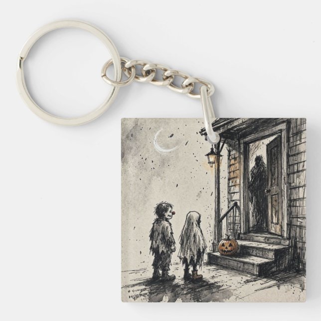Halloween-skräck eller godis (Framsidan)