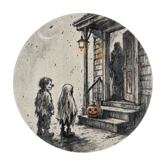 Halloween-skräck eller godis (Framsidan)