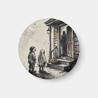 Halloween-skräck eller godis magnet