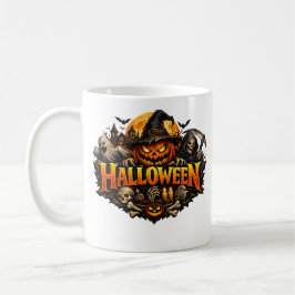 Halloween-skräck Kaffemugg