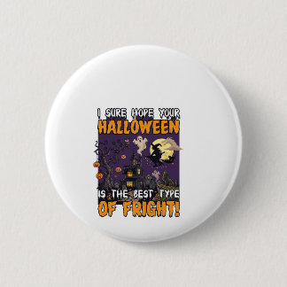 Halloween Skräck Spökhus Häxa Spöke_1 Knapp