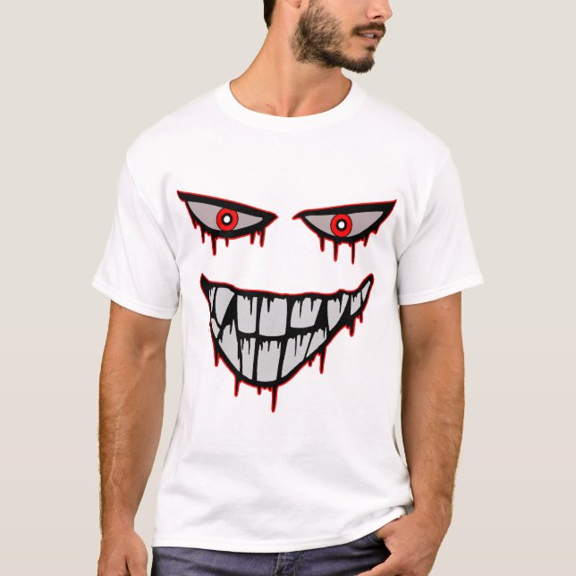 Halloween - Skräck T Shirt (Framsida)