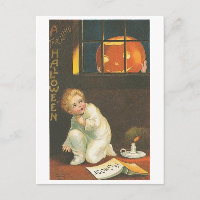 Halloween-skräck Vykort (Framsida)