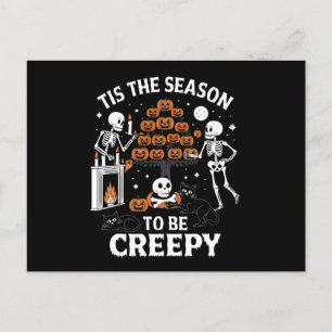 Halloween-skräcken är säsongen för att vara trovär vykort