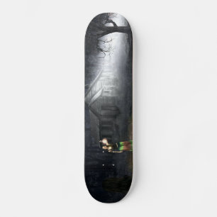 Halloween skräckhus mini skateboard bräda 18,5 cm