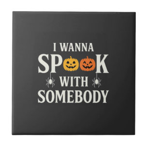 Halloween Skräm Någon Pumpa Spindel SVG Kakelplatta