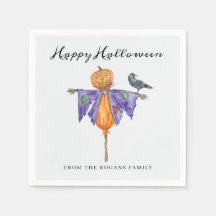 Halloween-skrämman med pumpa