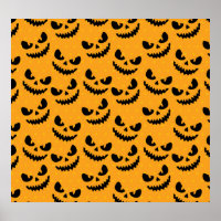 Halloween: skrämmande ansikte, vintage stil.