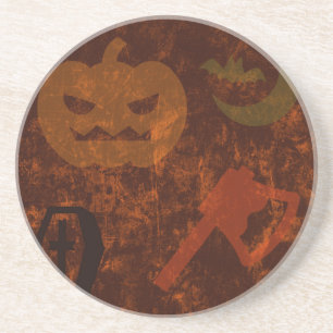 Halloween Skrämmer på Eerie Background Underlägg