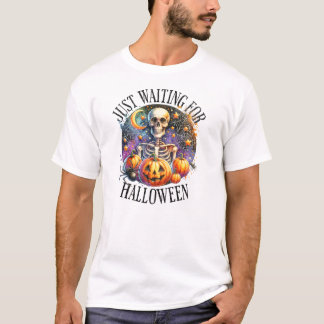 halloween skul party söt t shirt