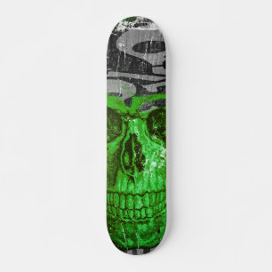 Halloween Skull #2 Mini Skateboard Bräda 18,5 Cm