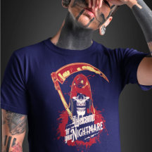 Halloween Skull Creepy Horror Graphic T-Shirt