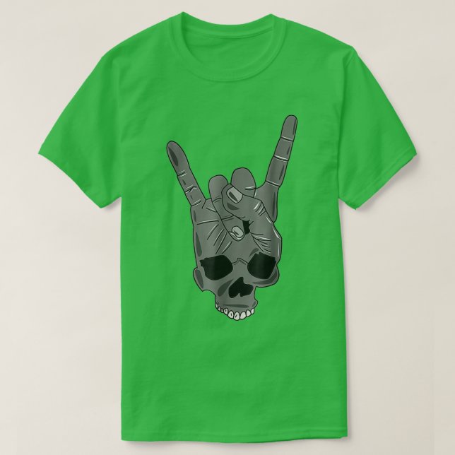 Halloween Skull Mask Halloween-skräcknätter T Shirt (Design framsida)