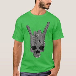 Halloween Skull Mask Halloween-skräcknätter T Shirt