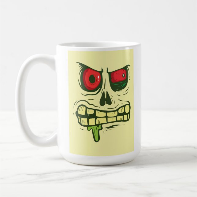 Halloween Skull Mugg (Vänster)