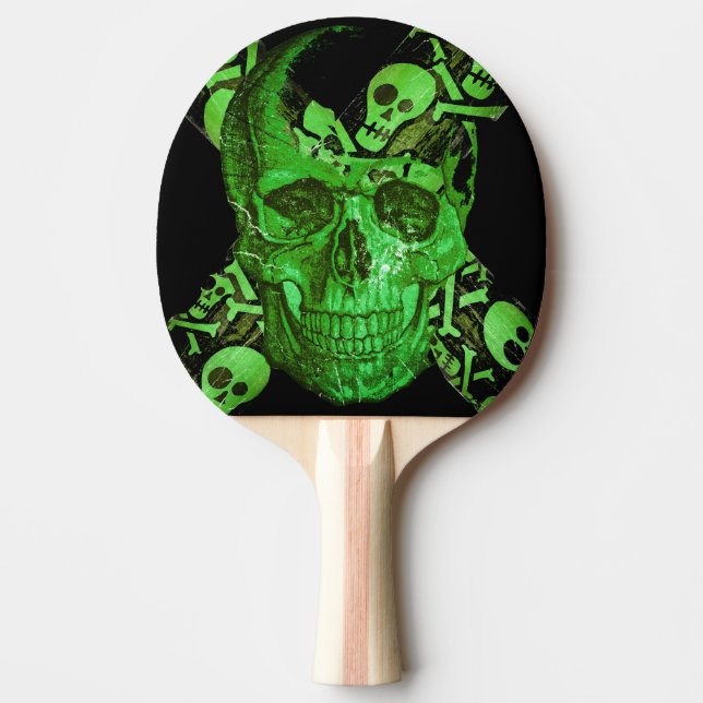 Halloween Skull Pingisracket (Framsidan)