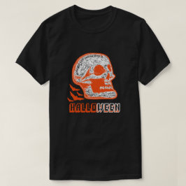 HALLOWEEN SKULL T SHIRT