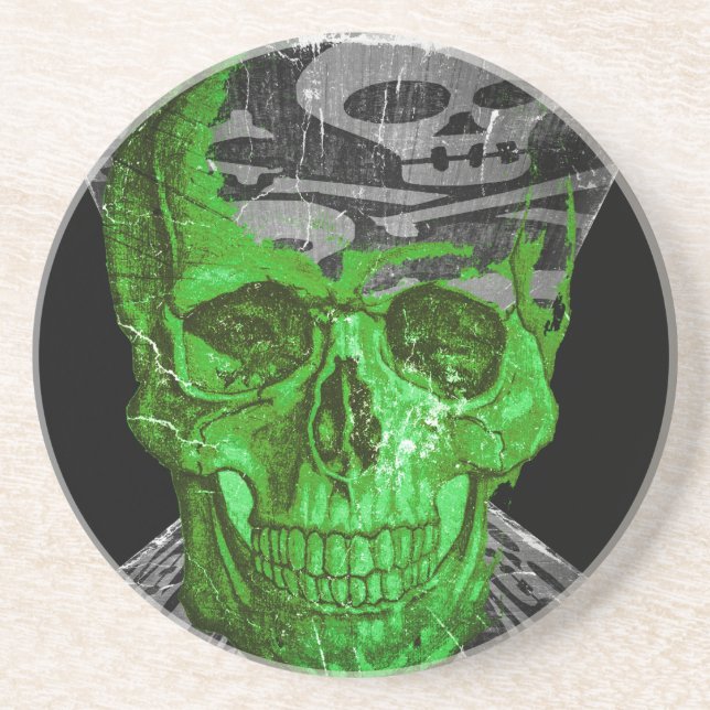 Halloween Skull Underlägg (Framsidan)