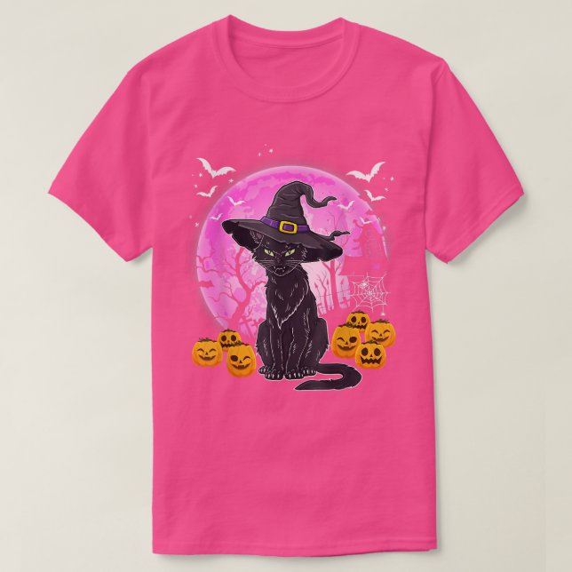 Halloween-skum med svart hatt t shirt (Design framsida)