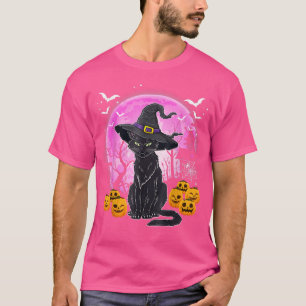 Halloween-skum med svart hatt t shirt