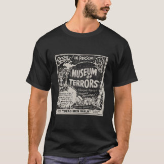 Halloween Slasher Skräckfilmsmuseum Of Terrors T Shirt