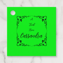 Halloween Slime Grönt Personlig Gåvor Etiketter