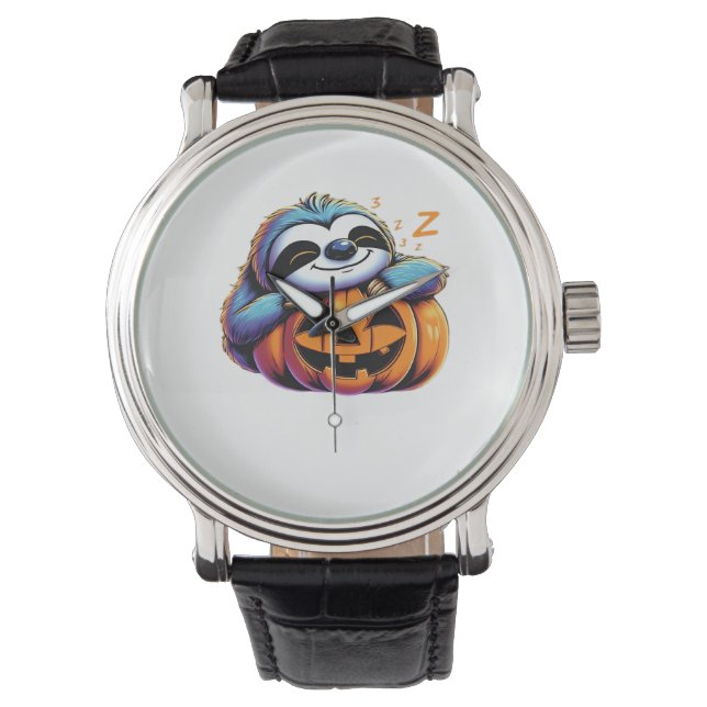 Halloween Sloth Älskare Costume Essential T-Shirt Armbandsur (Framsida)