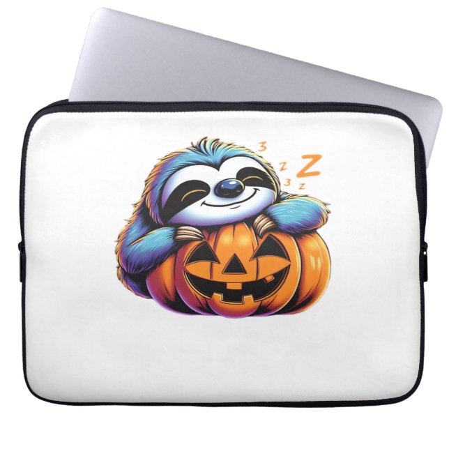 Halloween Sloth Älskare Costume Essential T-Shirt Laptop Fodral (Framsidan)