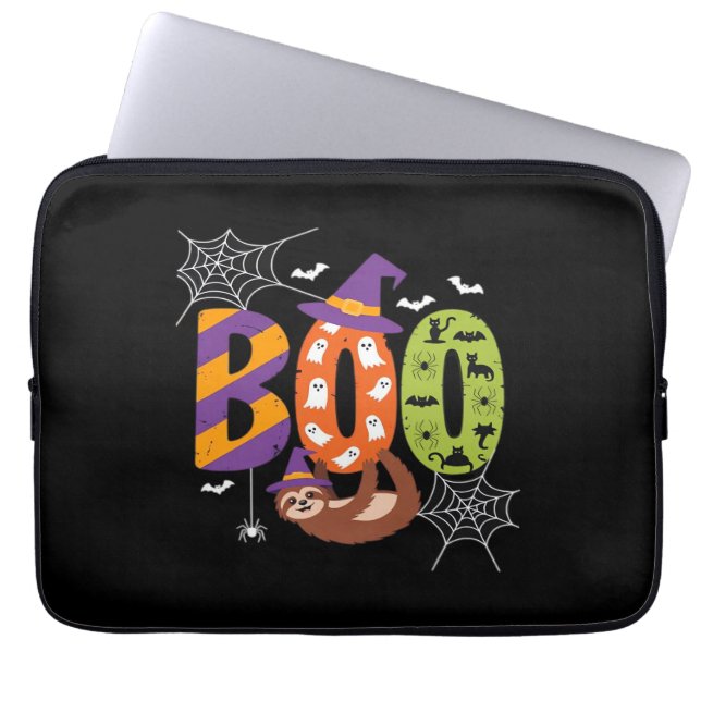 Halloween Sloth Boo Lazy Essential T-Shirt Laptop Fodral (Framsidan)