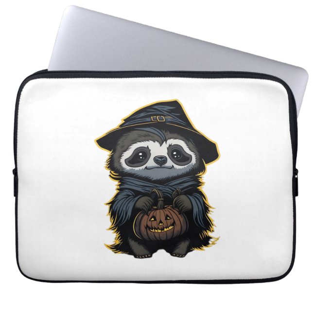 Halloween sloth Oversized T-Shirt Laptop Fodral (Framsidan)